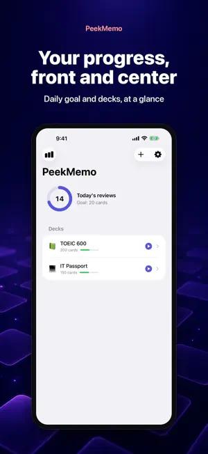 PeekMemo: Lock Screen Cards screenshot 4