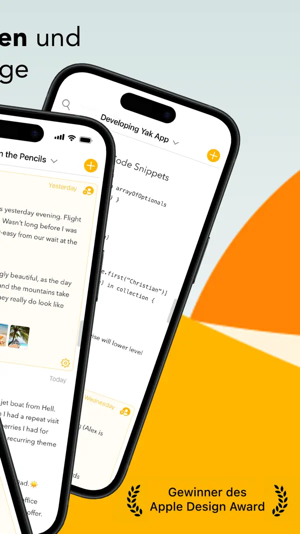 Agenda. Screenshot 2