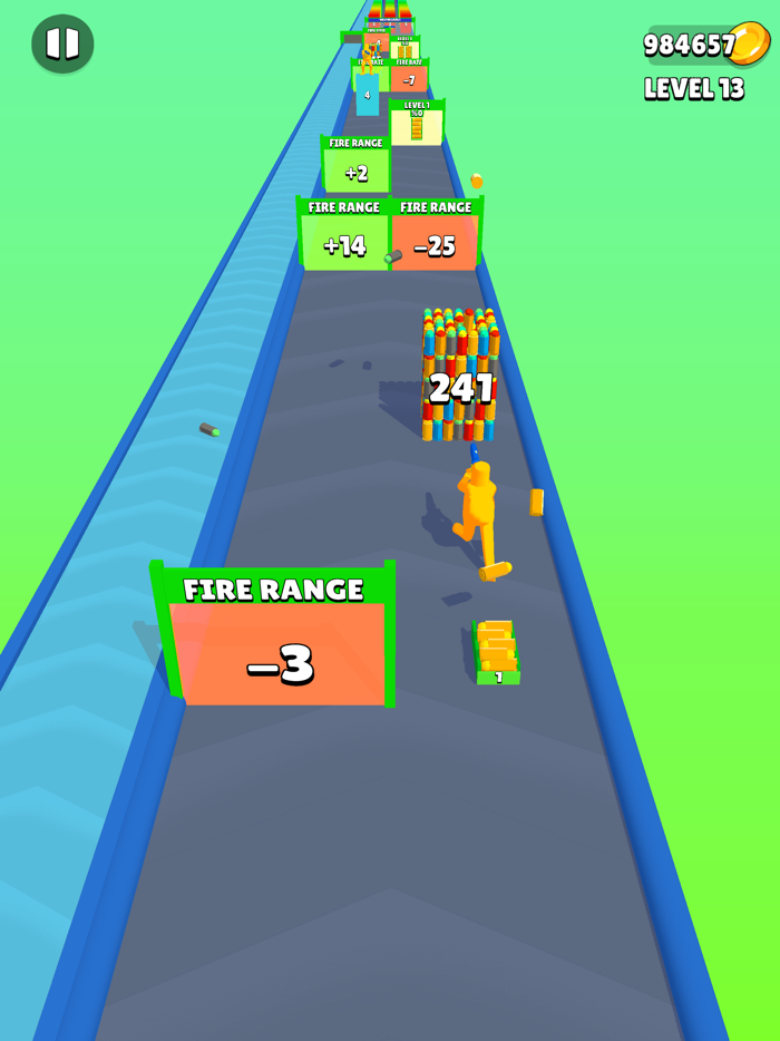 Crowd Rush Runner 3D