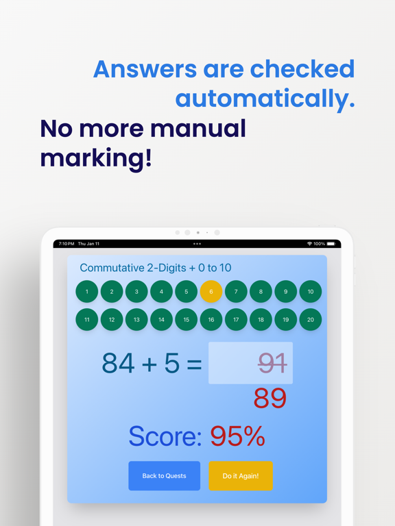 Screenshot #6 pour Math Orbs
