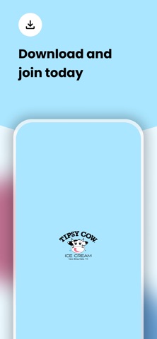Tipsy Cow Ice Cream iPhone screenshot