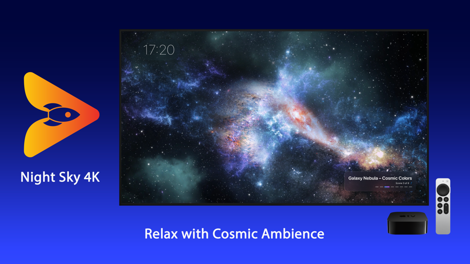 #3. Night Sky 4K - Space Ambience (iOS) By: Igor Bidenko