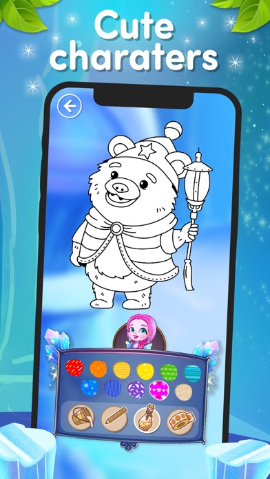 Fairies: Coloring fun for kids Screenshot