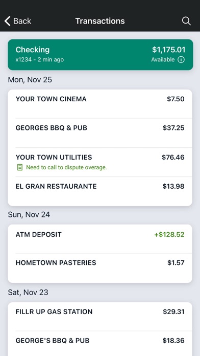 Hana Bank USA Screenshot