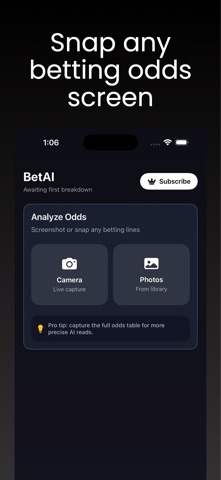 Betting AI : Sports Betting screenshot