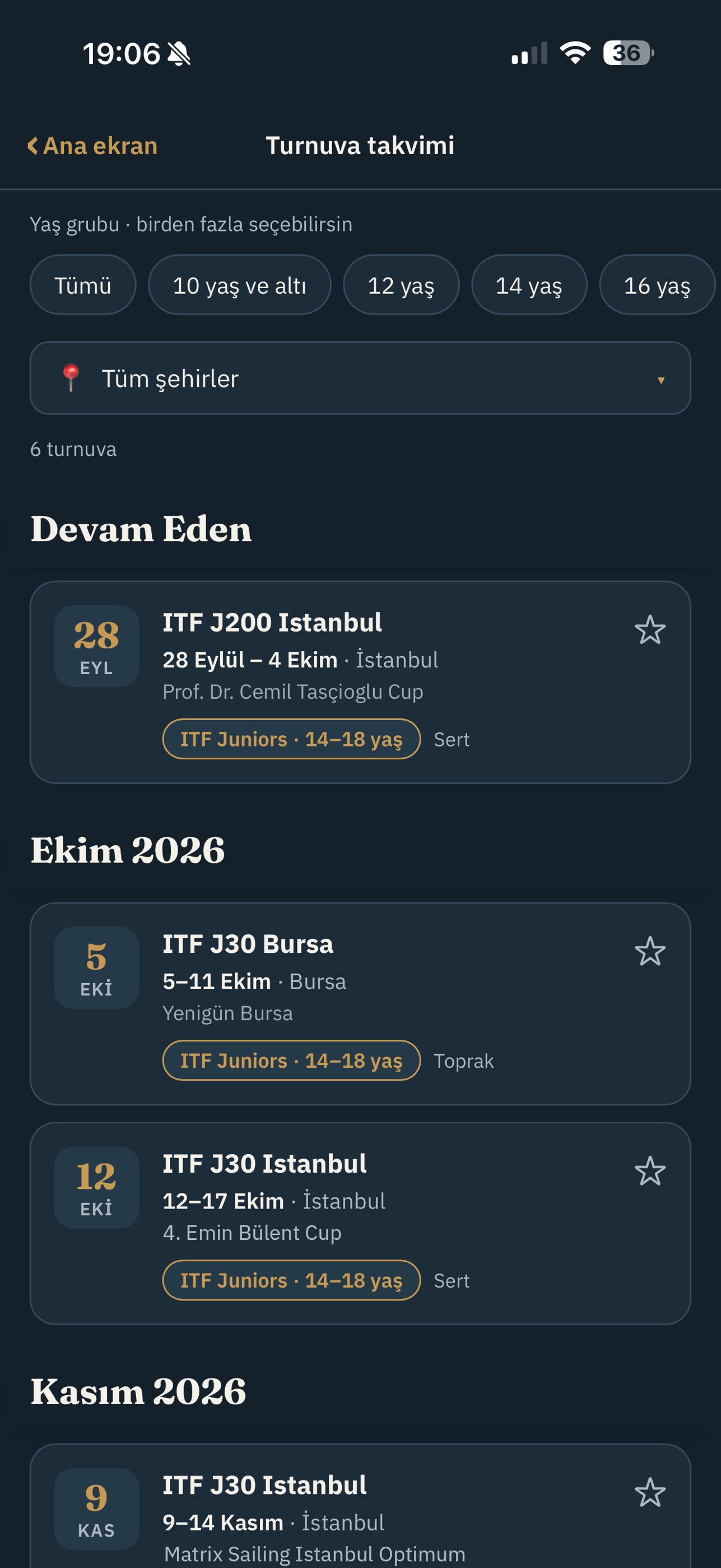 Screenshot 9 of Courtside: Tenis İstatistik