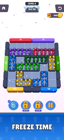 People Blob Blocks iPhone screenshot