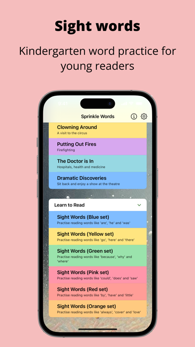 Screenshot 3 of Sprinkle Words App
