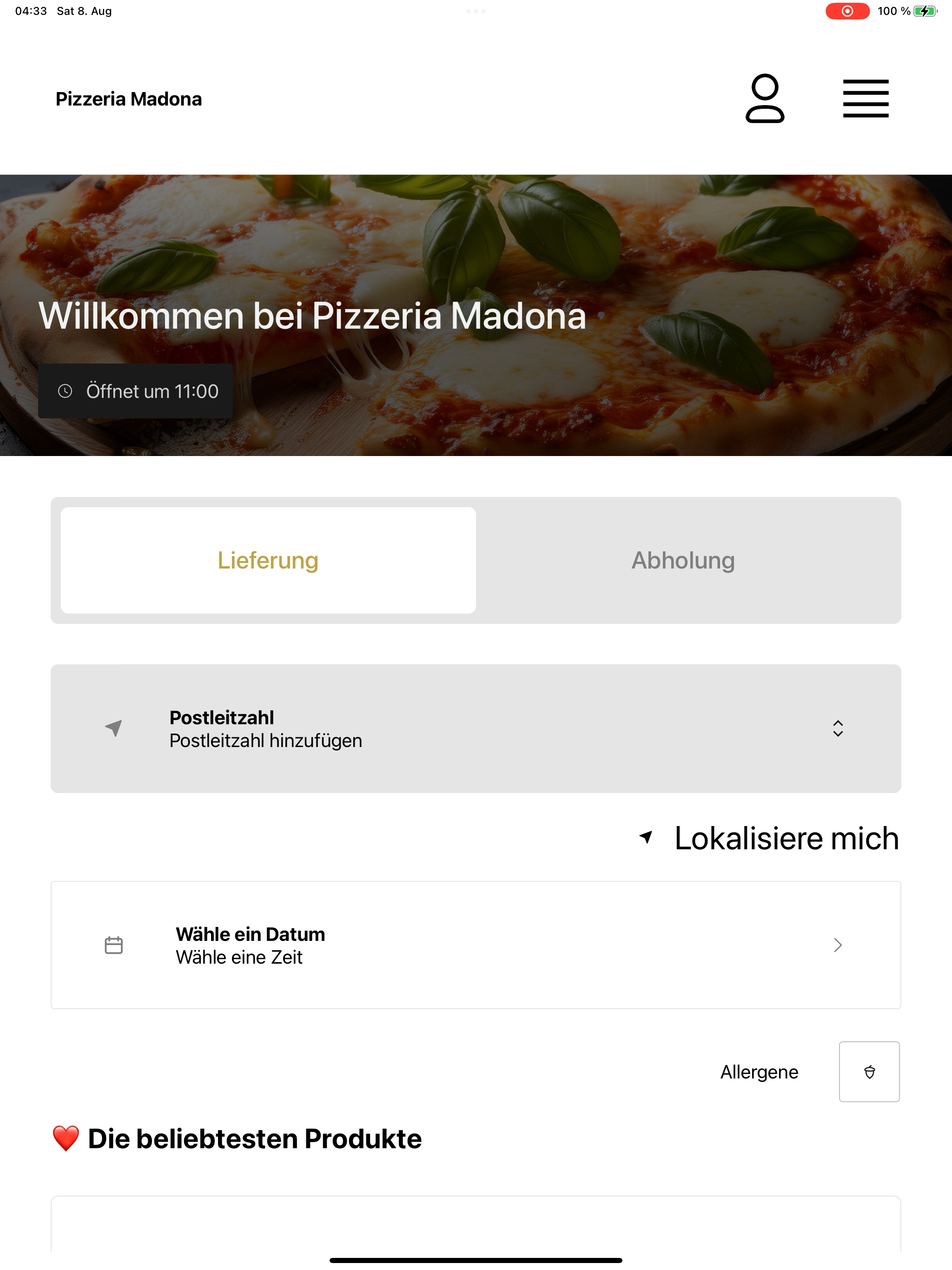 Pizzeria Madona screenshot 13