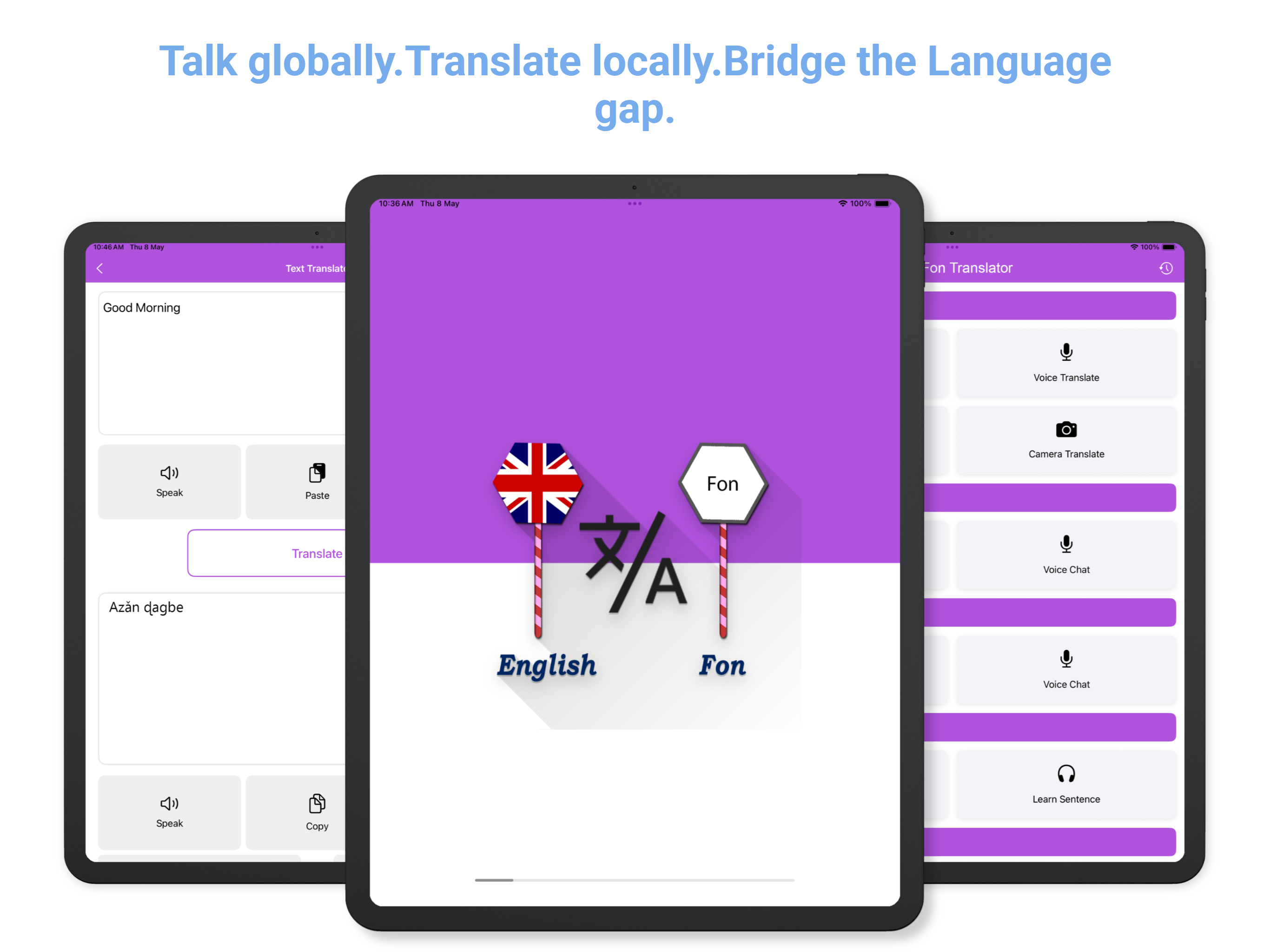 English - Fon Translator