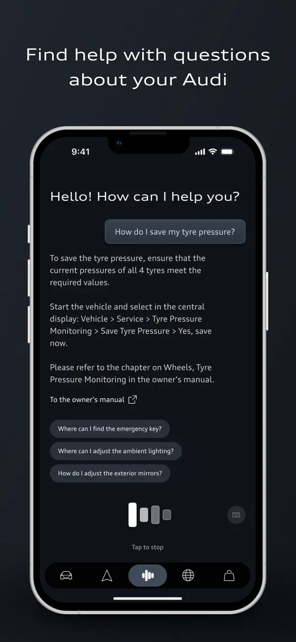 #4. myAudi (iOS) بواسطة: AUDI AG