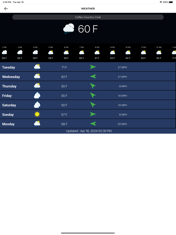 Screenshot #6 pour Colfax Country Club