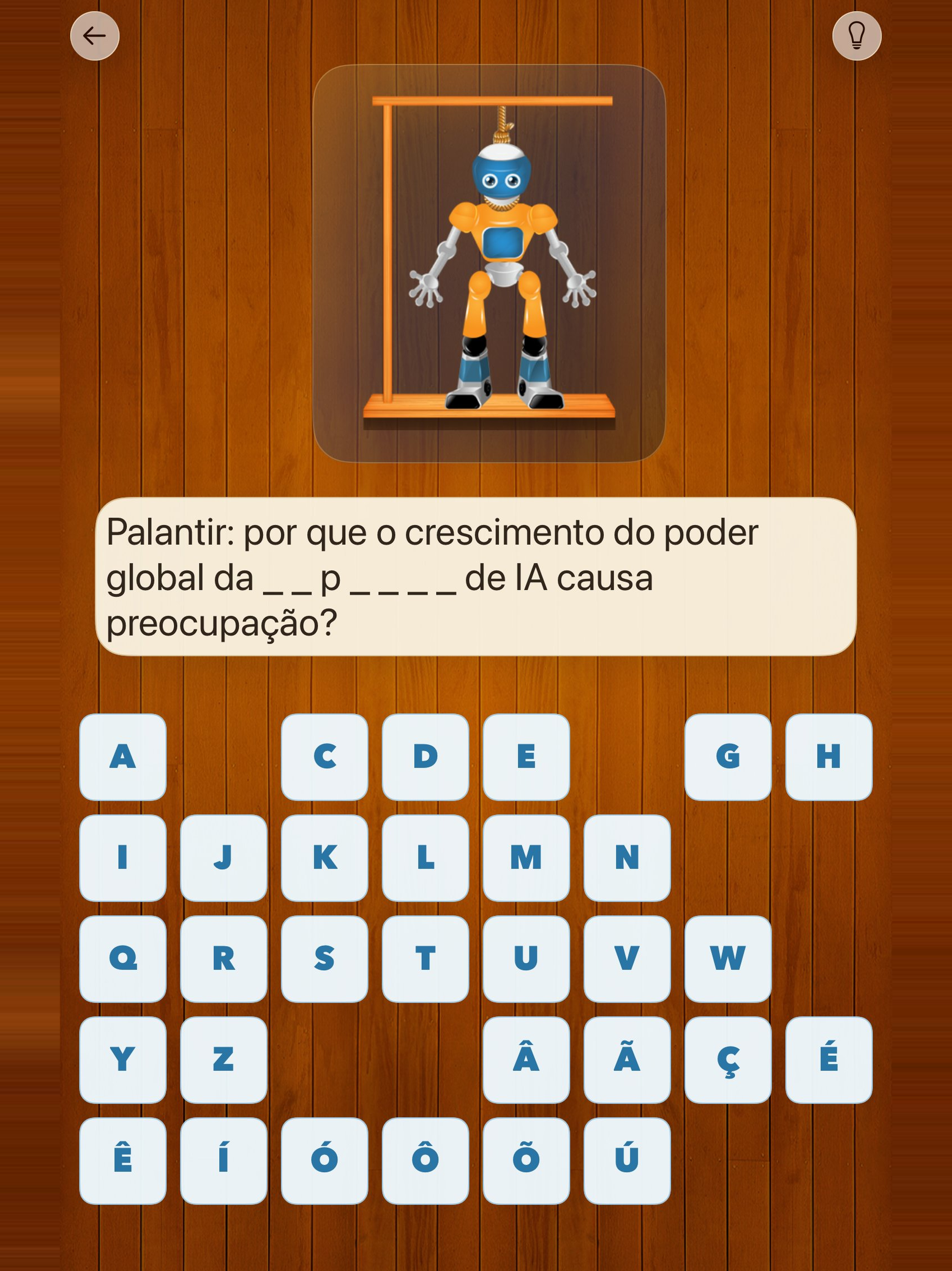 AI Word Puzzle - Hangman