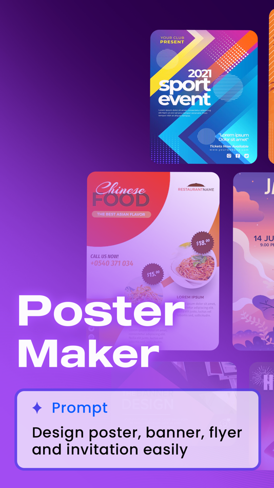#1. Poster Maker - Banner Maker (iOS) 由: Tan Ho Nhat