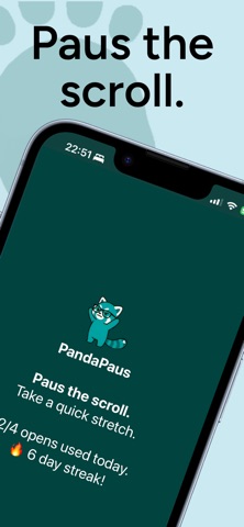 PandaPaus: Screen Time Control Screenshot 2 of 5