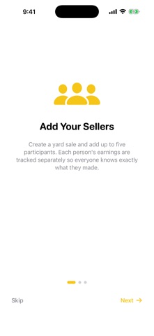 Yard Seller iPhone screenshot
