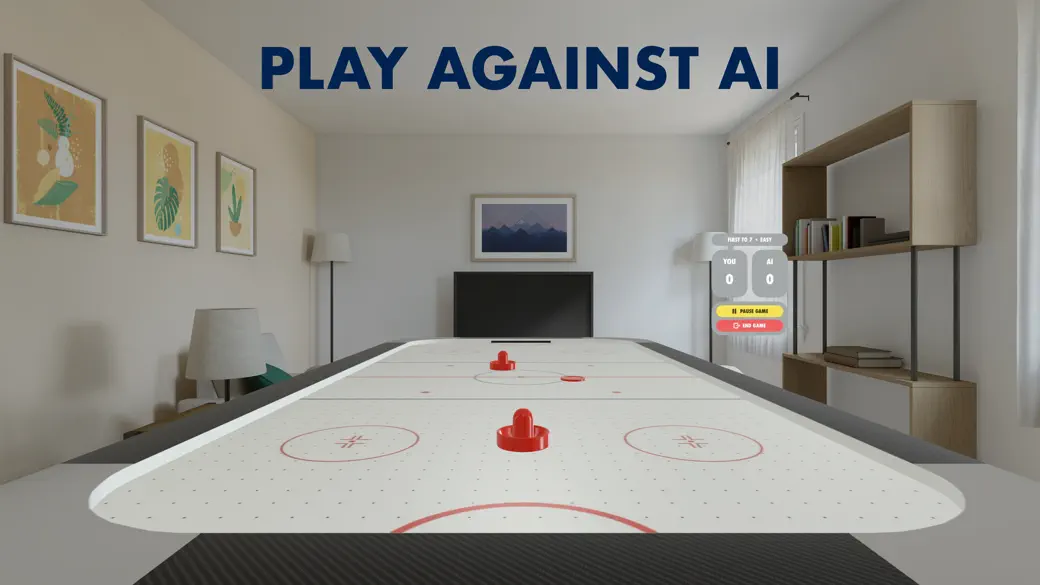 Screenshot #2 pour Air Hockey: Spatial Arena