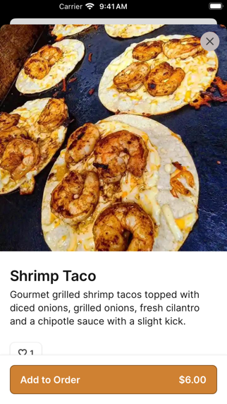 The Taco Man iPhone screenshot 4 - Food & Drink app