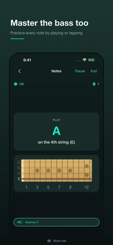 Fretalus: Fretboard Trainer screenshot 3 of 9