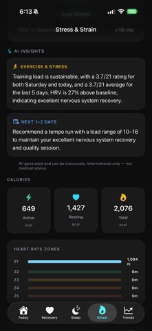 Rythm: Recovery & Strain Screenshot 9 of 10