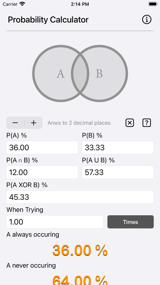 #10. Probability Calculator Plus (iOS) بواسطة: Heng Jia Liang