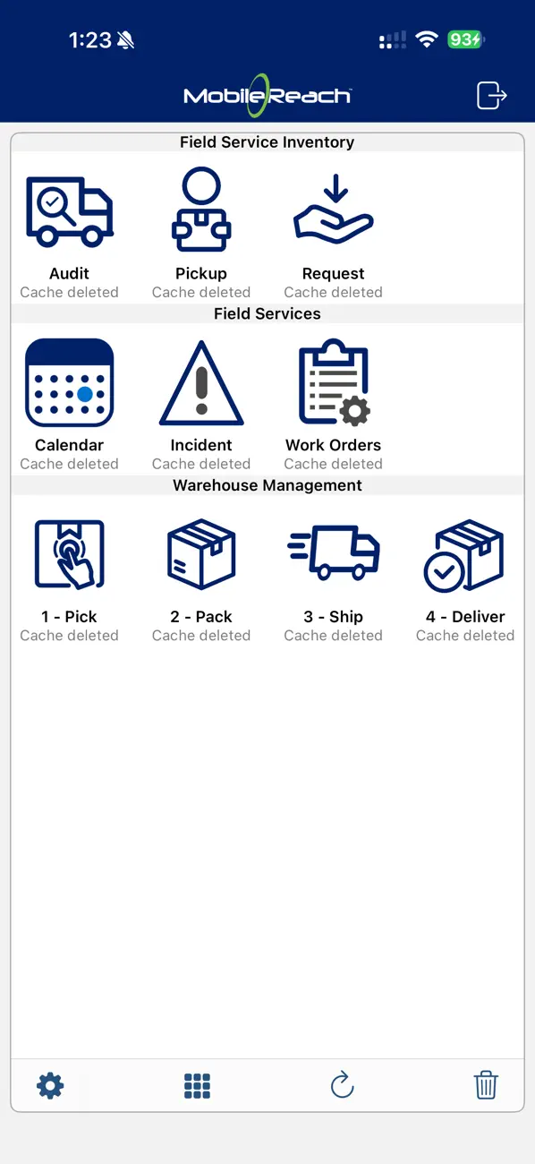Screenshot #1 pour Mobile Reach