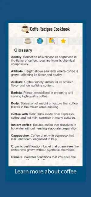 Coffee Recipes Cookbook screenshot 4