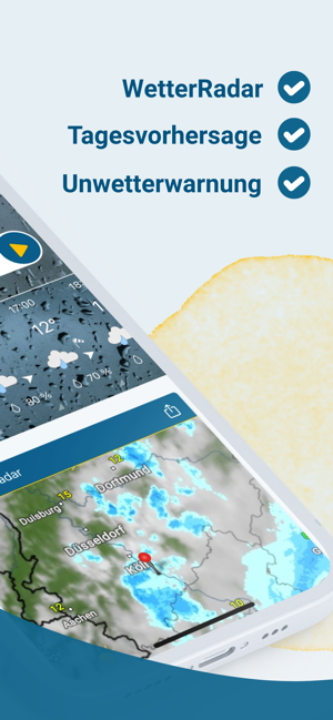 ‎WetterOnline mit RegenRadar Screenshot