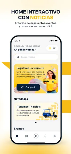 Cinco: taxi, entregas y más screenshot 3