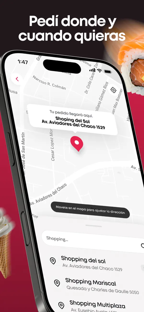 Screenshot #3 pour Monchis - Delivery App