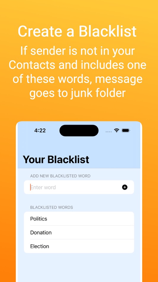 #1. NoSpamSMS: Stop Spam Messages (iOS) Podle: MaaDoTaa