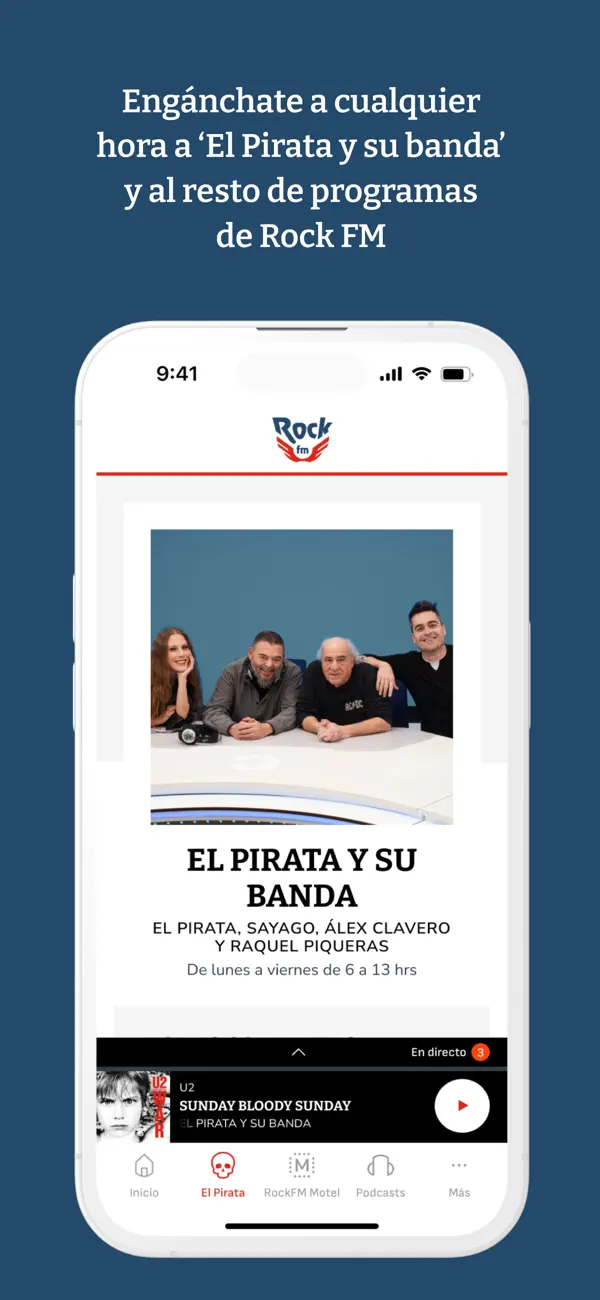 #4. RADIO ROCK FM (iOS) By: RADIO POPULAR, S.A. - COPE