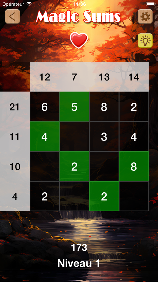 #3. Magic Sums (iOS) By: Veryphone
