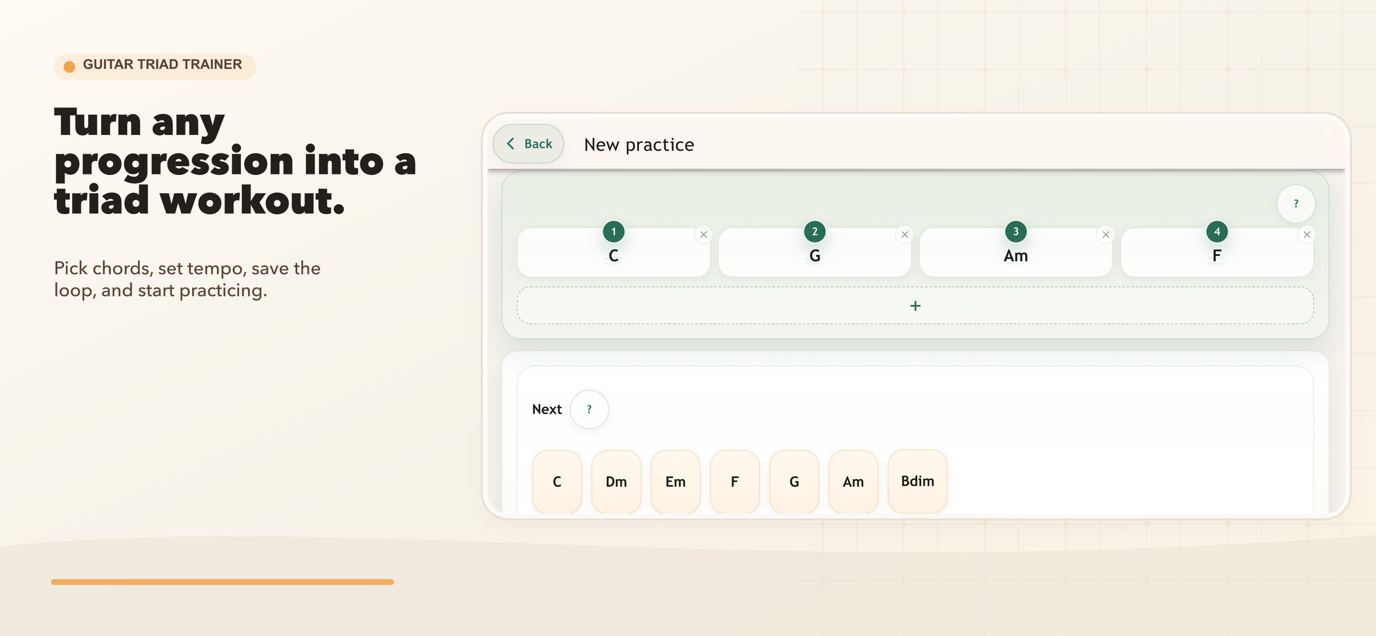 Guitar Triad Trainer: Chords screenshot 3