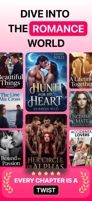 Romance Reading App screenshot 1