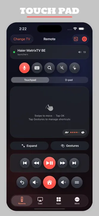 Touch TV Pro screenshot 1