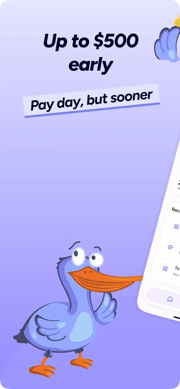 Earnifi: Early Pay. Fast Money Screenshot 1