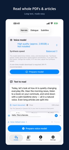 Narrate - My Voice Screenshot 6 of 10