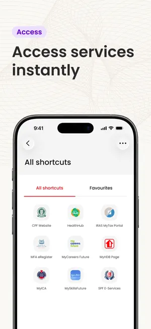 Singpass screenshot 4