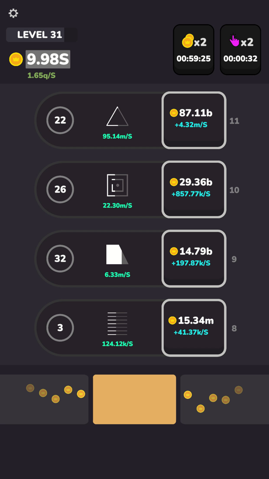 #3. Idle Master (iOS) By: Mangoverse