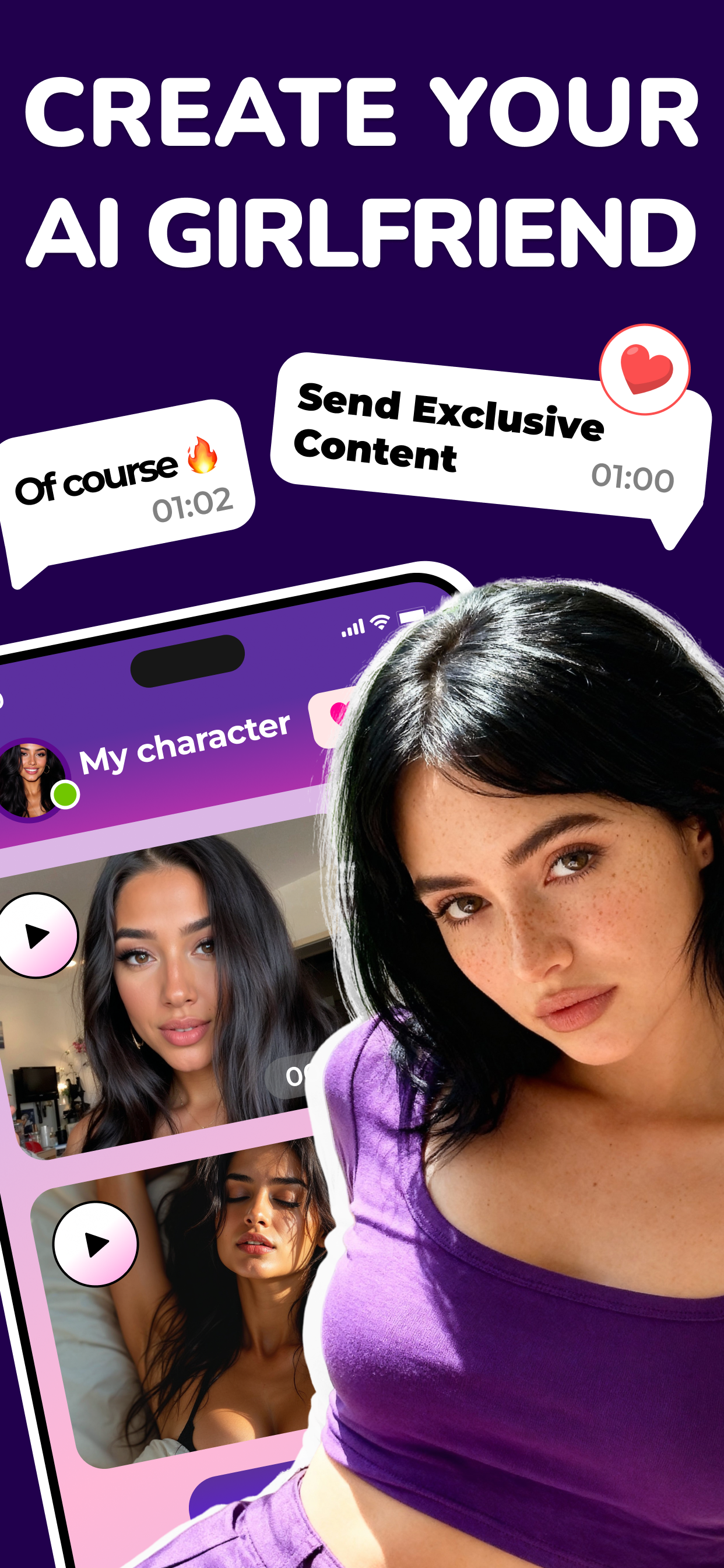 AI Girlfriend Chat : Jelly screenshot 6