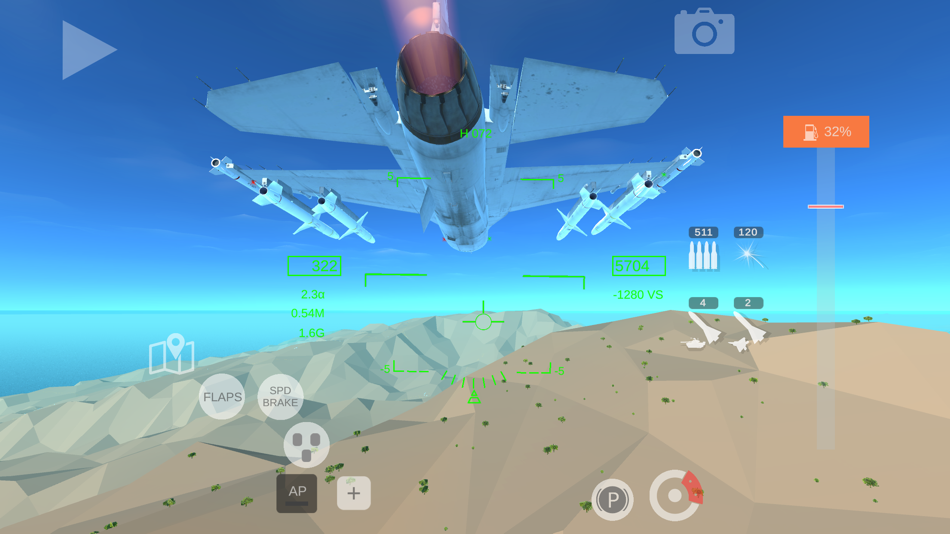 #2. Aviateur: Flight Simulation (iOS) 由: Rajatdeep Bakshi