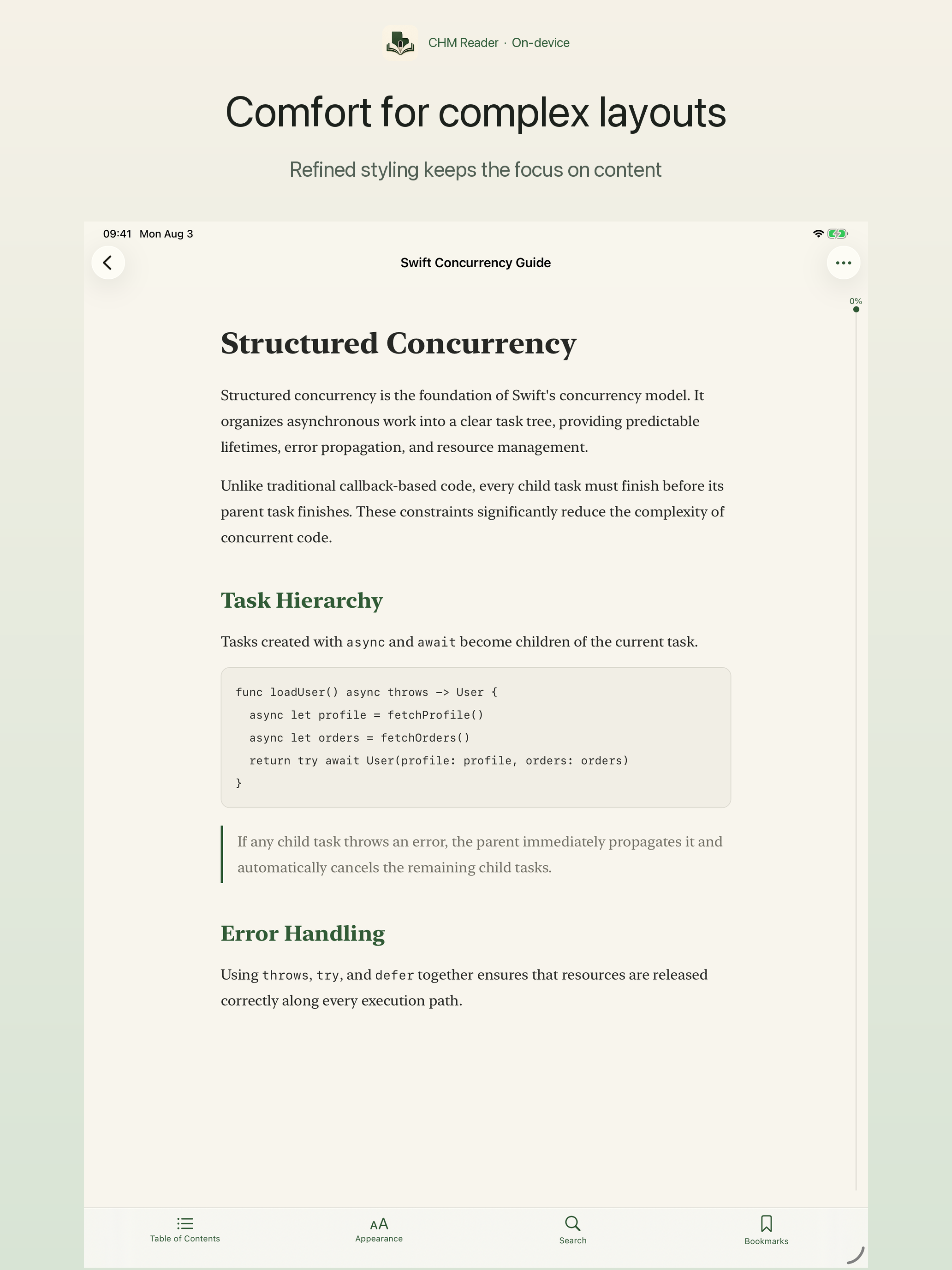CHM Reader: Offline & PDF screenshot 7