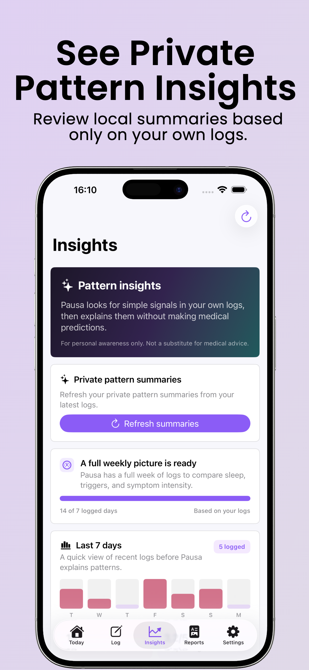 Pausa: Menopause Tracker