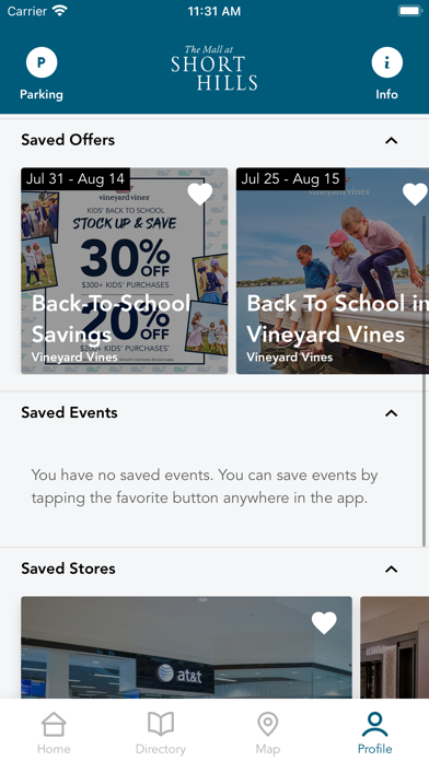 The Mall at Short Hills Screenshot