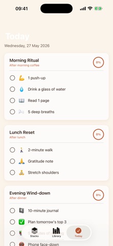 Cubit: Habit Stack Builder Screenshot 3 of 3