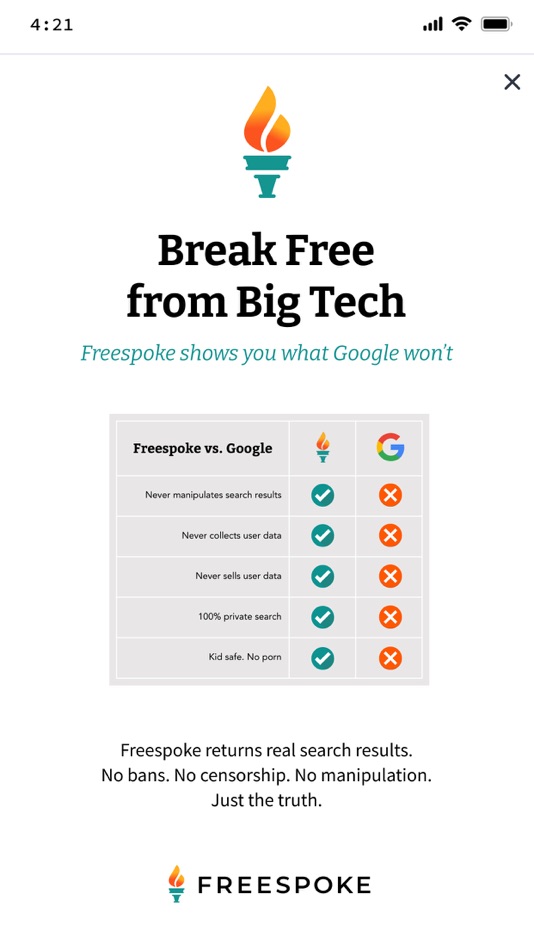 #4. Freespoke: Fact Check Big Tech (iOS) Podle: Freedom Fries LLC