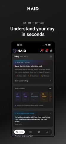 HAID: Fitness & Recovery screenshot