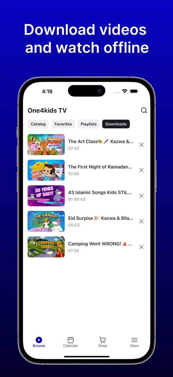 Screenshot #2 pour One4Kids TV