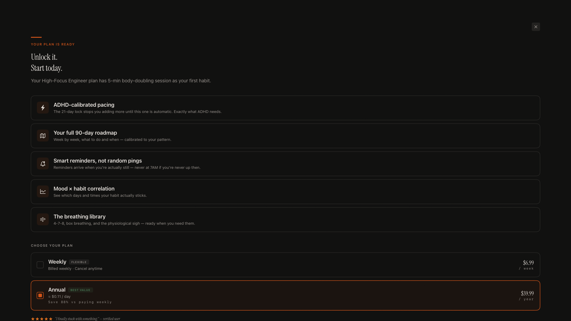 Groundwork: Focus & Habits screenshot 19
